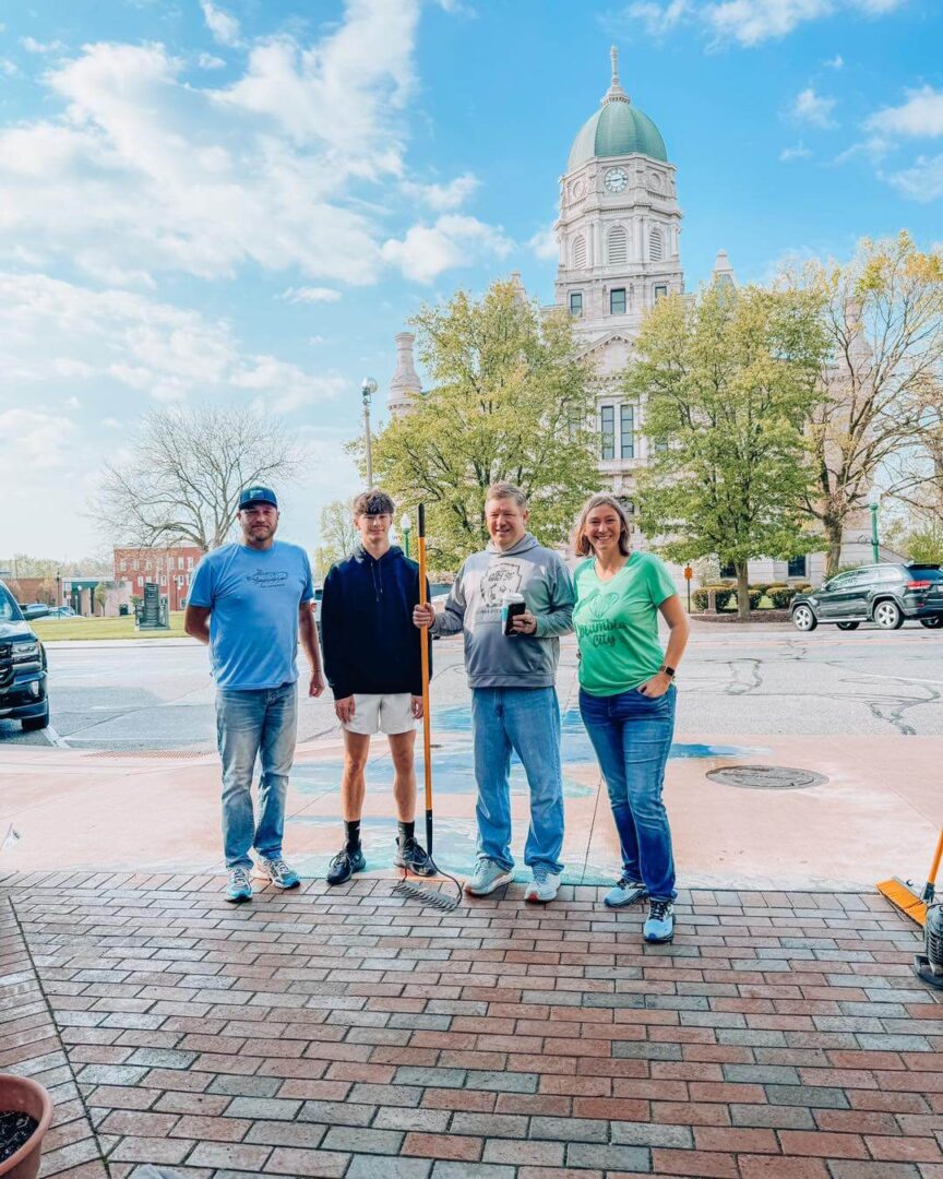 Clean up Day Columbia City Connect Downtown Clean up Day Cleaning Tree Grates