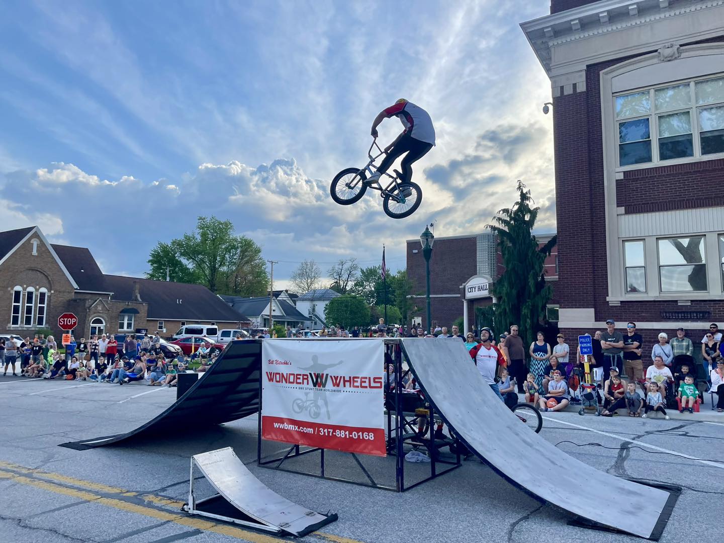 First Friday BMX Stunt Show