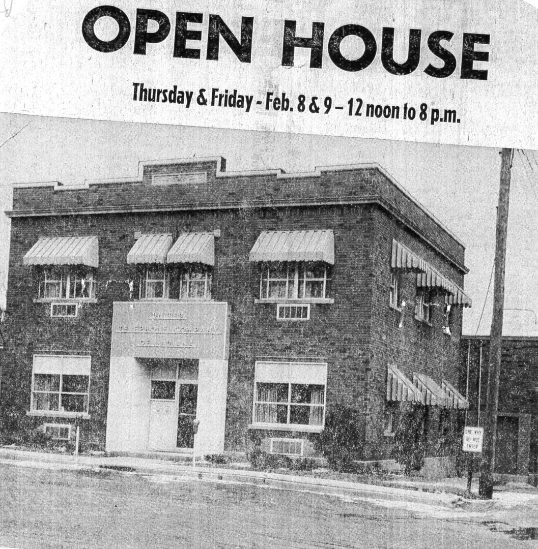 United-Telephone-Co-Open-House-ad Columbia City